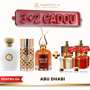 Opulent Musk + Jazzab Gold + Rose de Soleil + 2xParfumuri Cadou