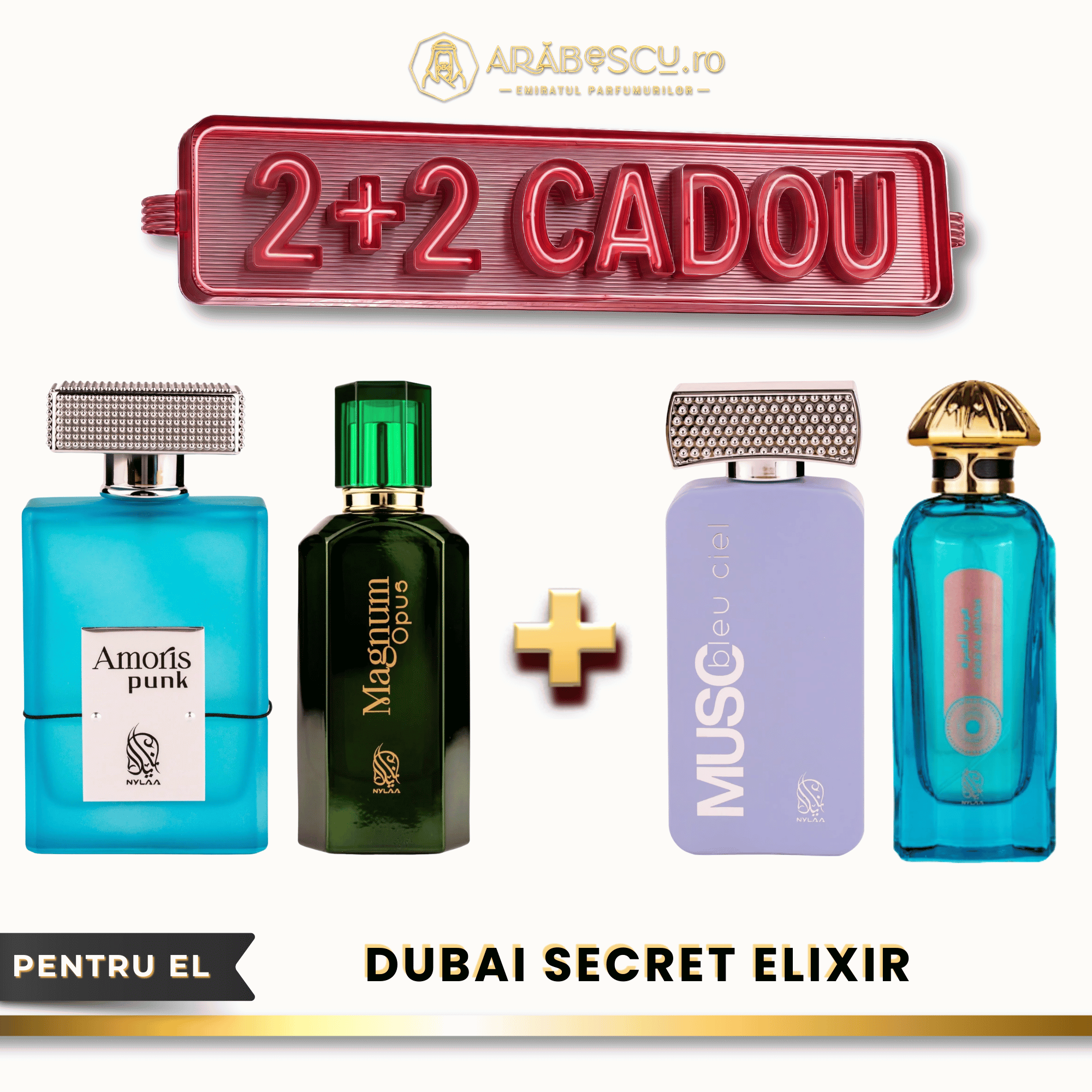 Amoris Punk + Magnus Opus + Musc Blue Ciel + Arab Al Airah