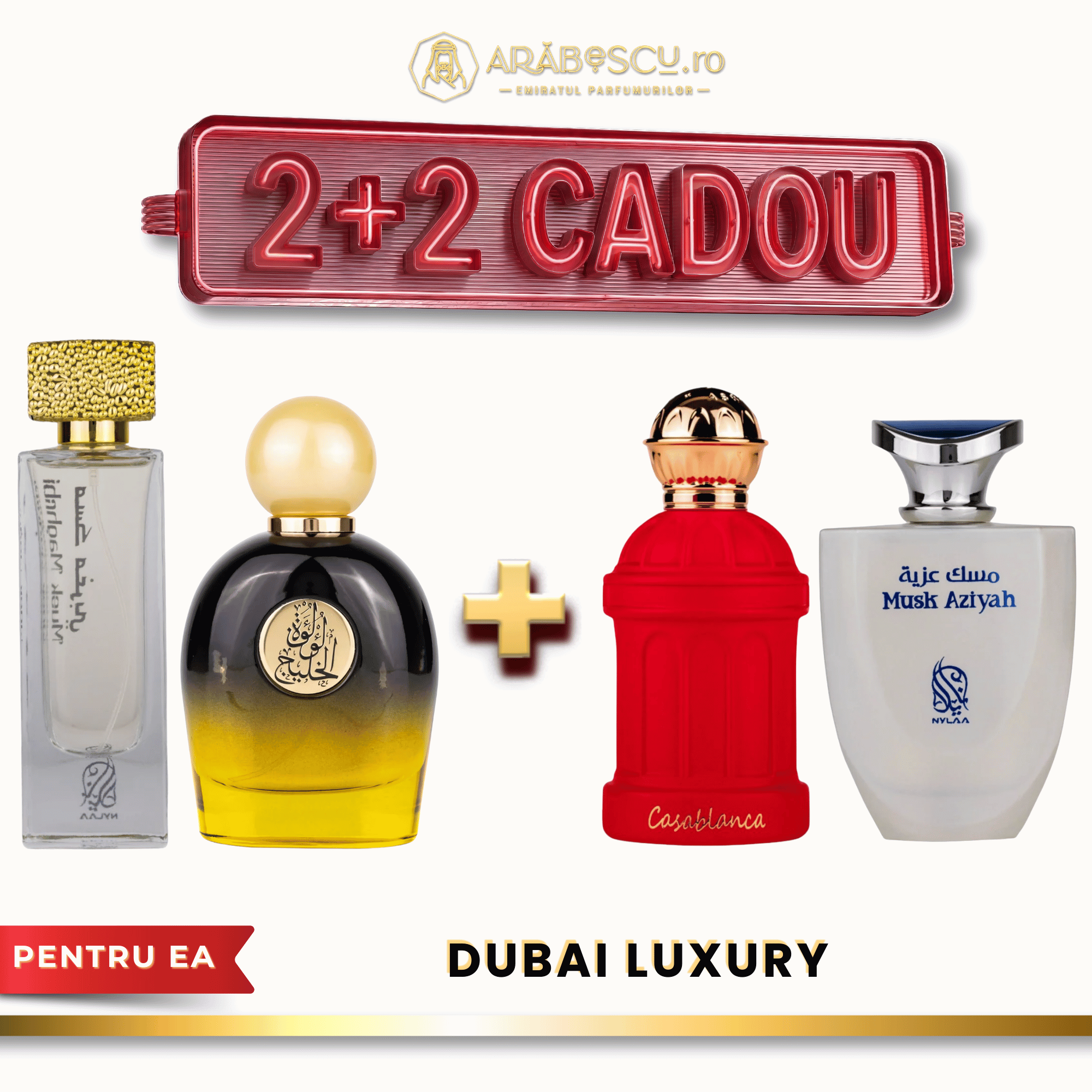 Lulut Al Khaleej + Musk Maghribi + Casablanca + Musk Aziah